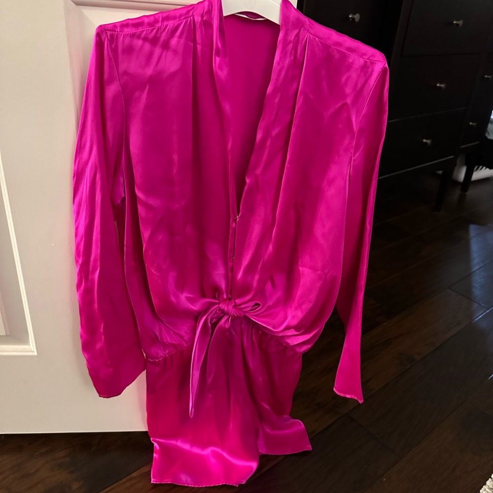 Amanda Uprichard Pink Dress sz S